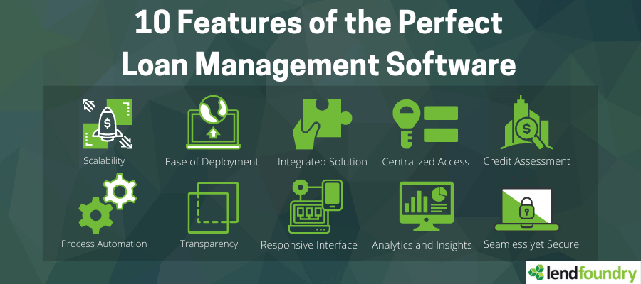 10 Features of the Perfect Loan Management Software