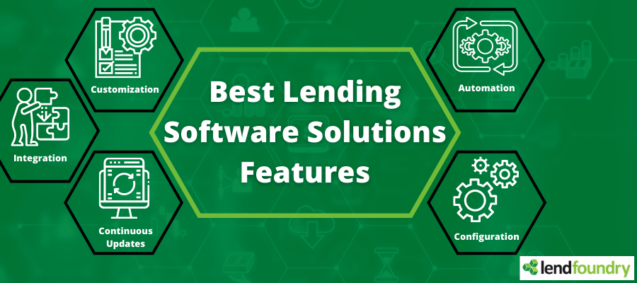 Five features of the best lending software solutions